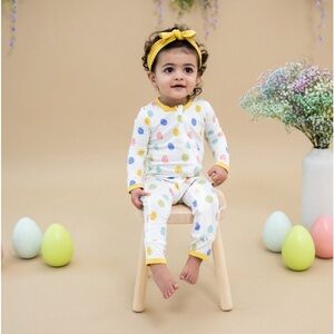 Kyte Baby Bamboo Easter Spring Egg Romper 18-24 Months